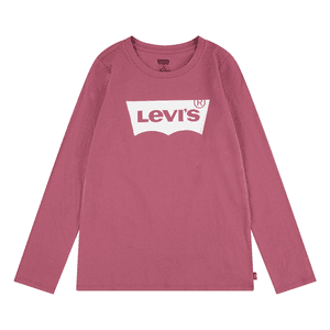 Levi's® Kinder shirt met lange mouwen roze