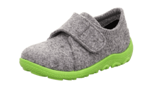 Happy pantoffel grijs/groen (medium)