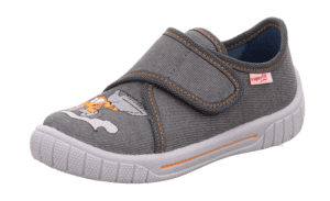 Pantofola Bill grigio/ orange