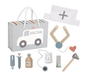 Set de juego maletín de médico / gris