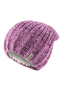 Cappello lavorato a maglia filato speciale rosa