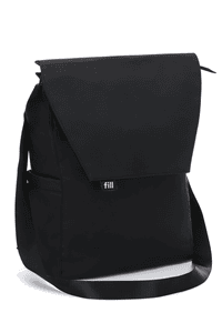 Wickelrucksack Miami schwarz