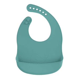Bavaglino in silicone turchese