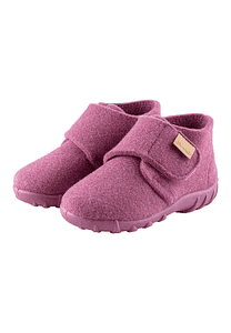 Slipper plain berry pink