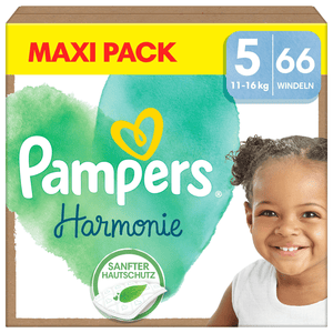 Luiers Harmonie maat 5 Junior, 11+ kg, Maxi Pack (1x 66 luiers)