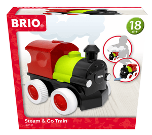 WORLD ® Push &amp; Go trein met stoom