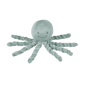 Peluche pieuvre Lapidou vert cuivre