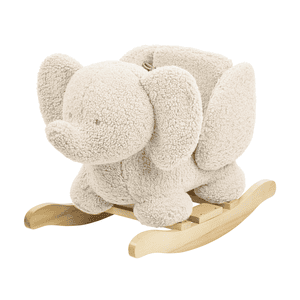 TEDDY gyngedyr bamse elefant ecru