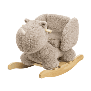 TEDDY Schaukeltier Nashorn, taupe