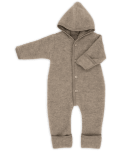 Baby-Overall walnuss melange