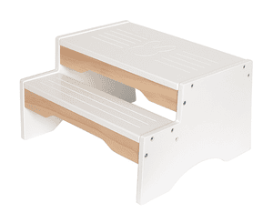 Tabouret marchepied, blanc