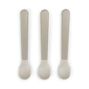 Babylöffel Foodie Easy grip 3er Pack sand