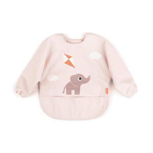 Ärmeltaschen-Lätzchen Playground rosa