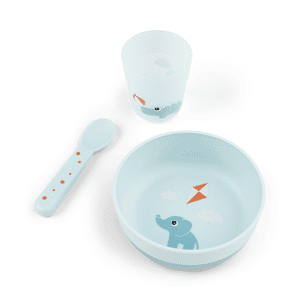 Set pappa Foodie First meal Playground blue