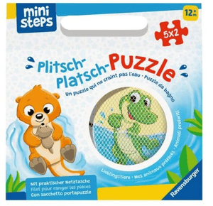 ministeps Plitsch-Platsch-Puzzle favorittdyr