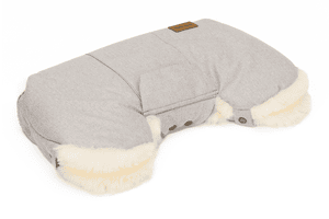 Style Calientamanos carrito bebé Nyby Style lambskin champagne
