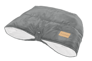 Handmuff Cozy grau-whitewash