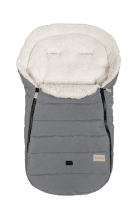 Altabebe Winterfußsack Oslo für Kinderwagen grau-whitewash