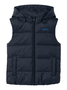 Nmmmonay Donker Saffier gilet