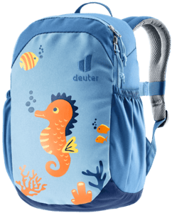 Kinderrucksack Pico aqua-wave