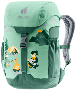 Mochila infantil peluche oso spearmint-verde