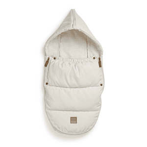 Fußsack für Autositz Creamy White