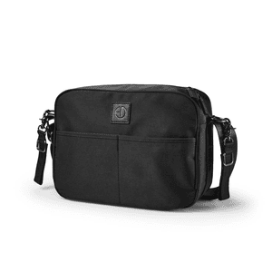 Přebalovací taška crossbody - černá