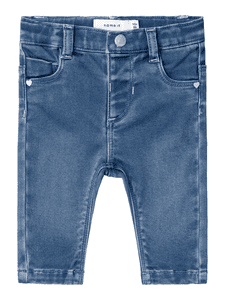 Slim Jeans Nbfsalli Donkerblauw Denim