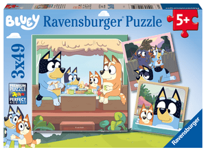 Puzzle Bluey seikkailu