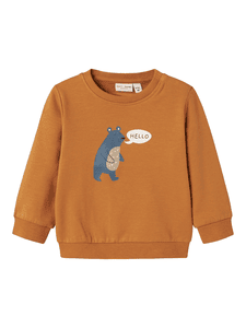 Sweatshirt Nbmvonne Almond Bear