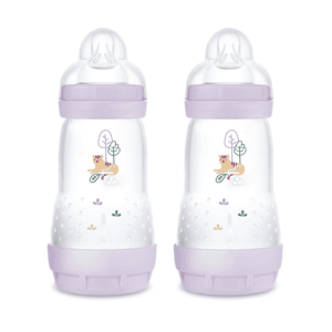 Kojenecká láhev Easy Start Anti-Colic matt 2x 260 ml od 0 měsíců, Tiger