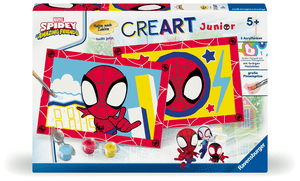 CreArt Schilderen met Getallen - Spidey