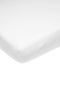 Sengelagen Molton white 90 x 200 cm