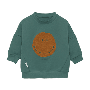 Pull pour enfants Little Gang Smile vert