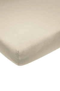 Jersey Spannbettlaken Sand 140 x 200 cm
