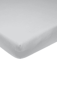 Jersey Spannbettlaken Light Grey 140 x 200 cm