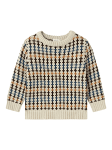 Strickpullover Nmmopalse Summer Sand
