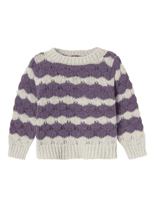 Strickpullover Nmfnebib Arctic Dusk