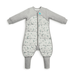 Combinaison pyjama enfant clair de lune vert