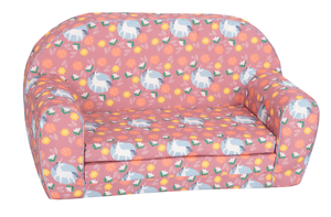 Barnsoffa enhörning, rosa
