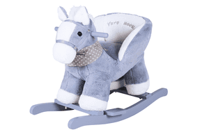 Cavallo a dondolo, grigio