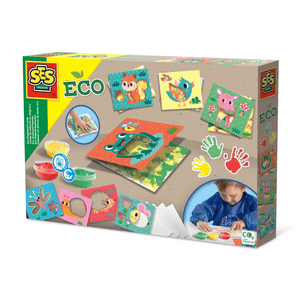 Carte da colorare con le dita e Eco