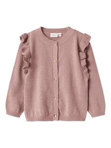 Strickjacke Nmfabinne Deauville Mauve