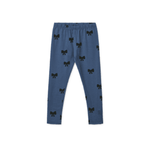 Marie Leggings bow/indigo blue