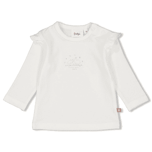 Little Shirt met lange mouwen Rosebud natuur