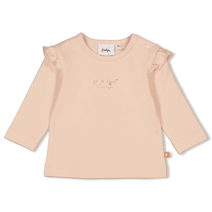 Langarmshirt Little Rosebud Hellrosa