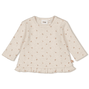 Little Shirt met lange mouwen Rosebud Nature Melange