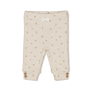 Little Geribde broek Rosebud Nature Melange