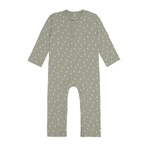 Baby jumpsuit Spikkels olijf