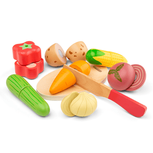 eitech Set de découpe de légumes Boîte en bois